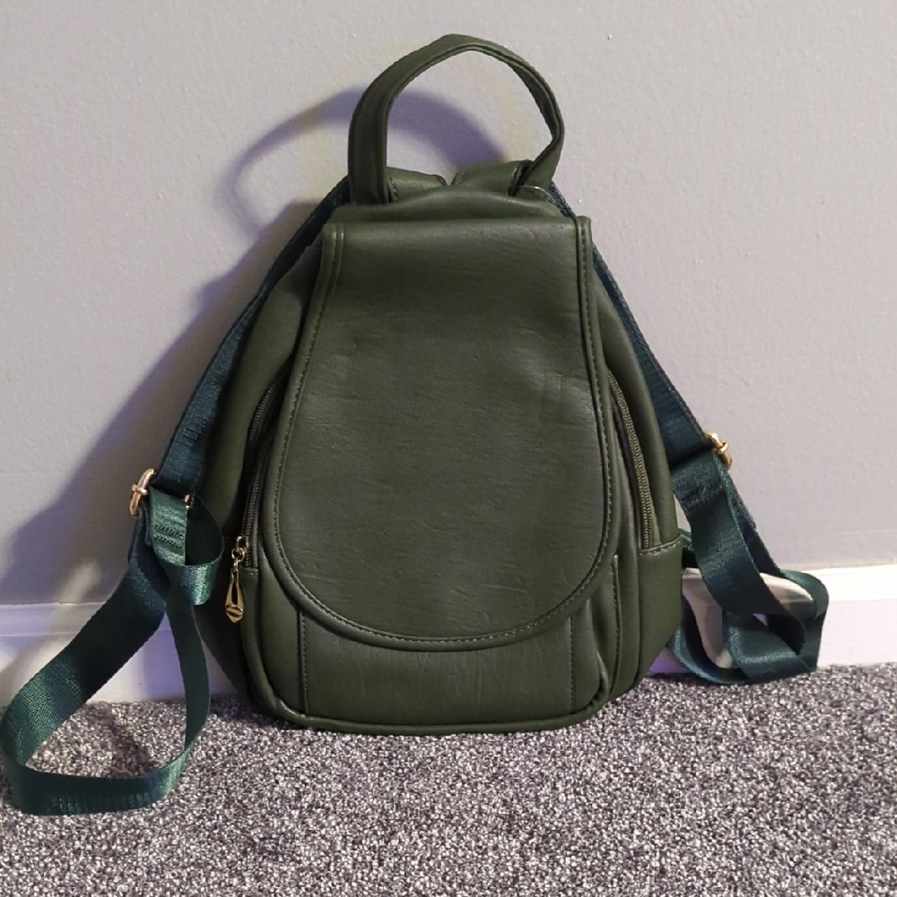 Elegant Green Backpack